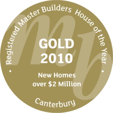 2010 House of the Year (Canterbury) | New Home over $2 Million | GOLD Award