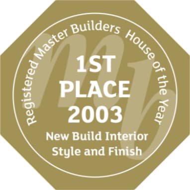 2003 House of the Year (National) | New Build Interior Style and Finish | 1st Place