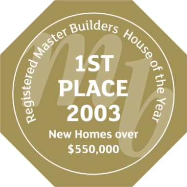 2003 House of the Year (National) | New Home $550,000 - $1 Million | 1st Place
