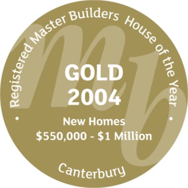2004 House of the Year (Canterbury) | New Home $550,000 - $1 Million | GOLD Award