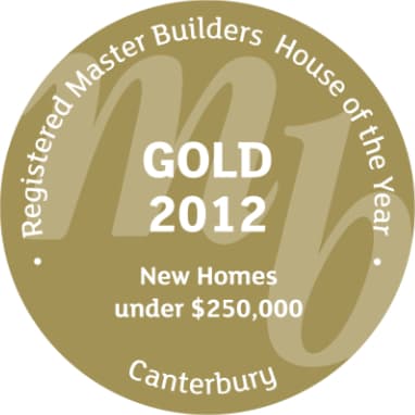 2012 House of the Year (Canterbury) | New Home under $250,000 | GOLD Award