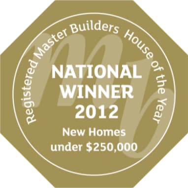 2012 House of the Year (National) | New Home under $250,000 | National WINNER
